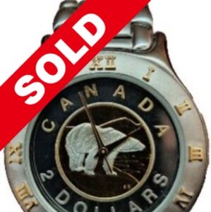 Vintage Royal Canadian Mint Polar Bear Watch